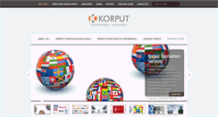 Desktop Screenshot of korput.com